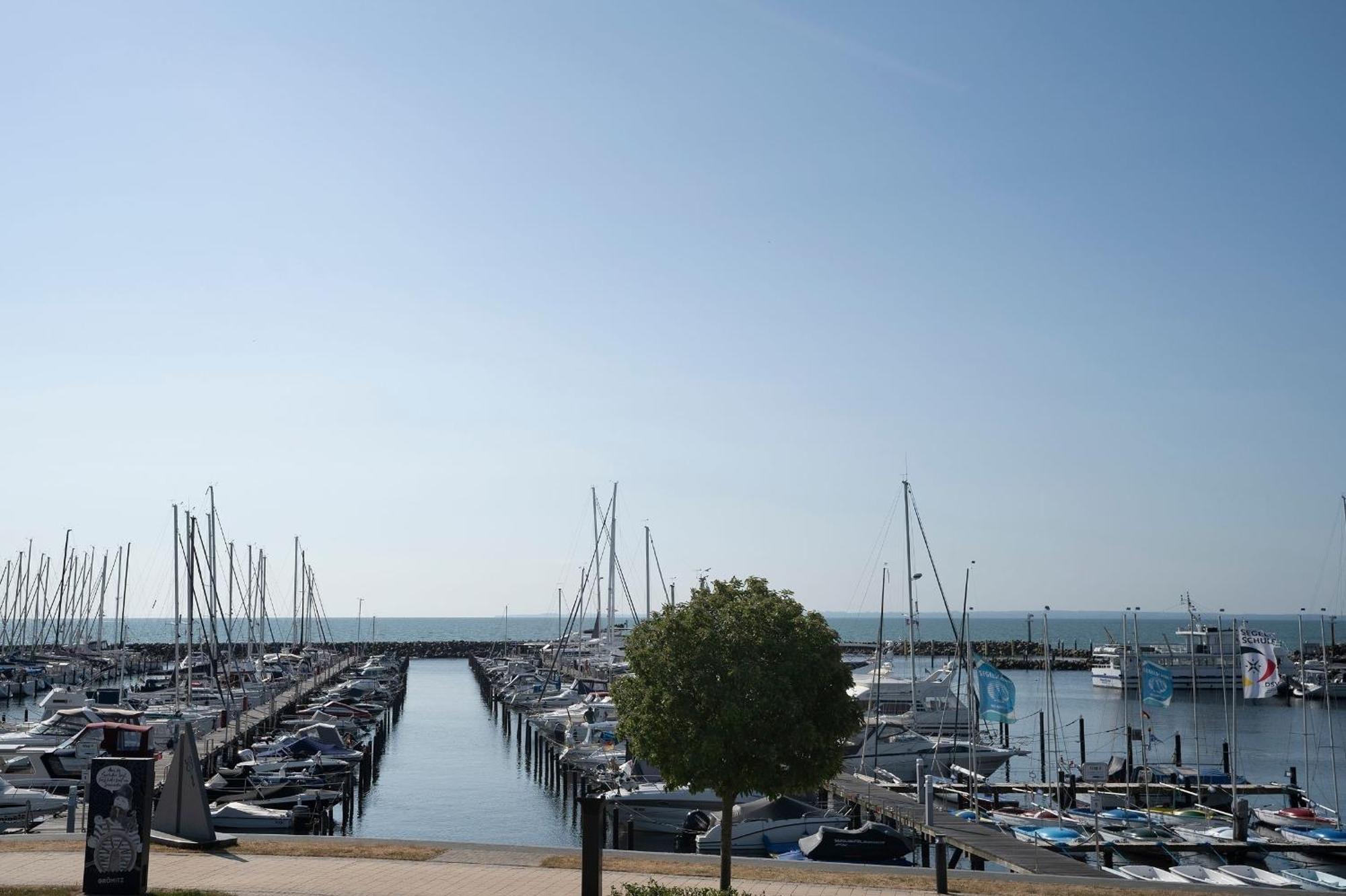 Yachthafen 6 Steuerbord Appartement Grömitz Buitenkant foto